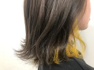 ミディアム カラー 垢抜けヘア♡柔らかい カラー/mihoのヘアスタイル
