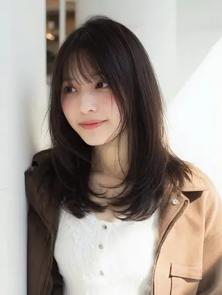 セミロング 神保町駅徒歩5分🍀 NEWOPEN🍀渚のヘアスタイル