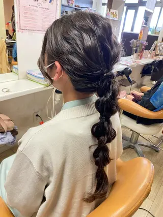 ヘアアレンジ 鍋田 彩歌のマツエク・マツパデザイン