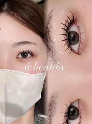 アイブロウ saya｜エクステ ｜アンドヘルシーのマツエク・マツパデザイン