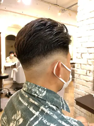 ショート メンズ 鷺沼駅徒歩1分 キシタクのヘアスタイル