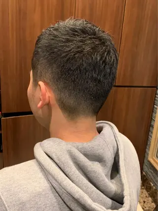 ショート メンズ 羽木 隆徒のヘアスタイル