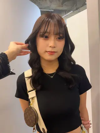 セミロング カノエ大濠店 /RINAのヘアスタイル