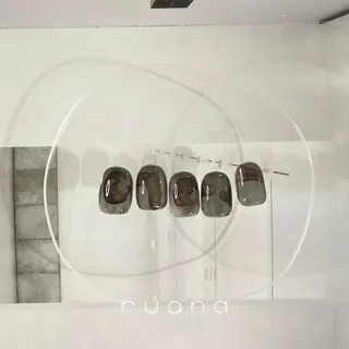 ネイル ニュアンスネイル🧡 rionaのネイルデザイン