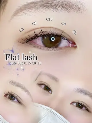 マツエク・マツパ eye mor. 西城のマツエク・マツパデザイン