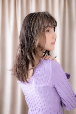 ロング カラー パーマ クセ毛解決💠艶髪 縮毛矯正💠棚村竜太のヘアスタイル