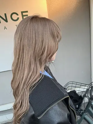 ロング 田中 和可のヘアスタイル