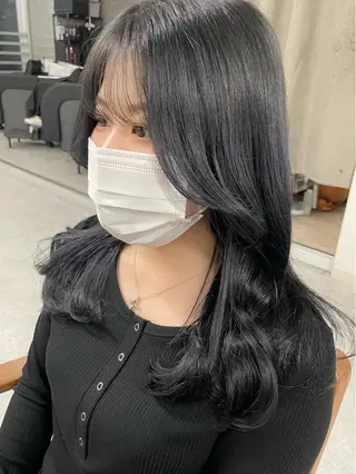 ロング カラー ヘアアレンジ メンズ似合わせ🪞 kotoriのヘアスタイル