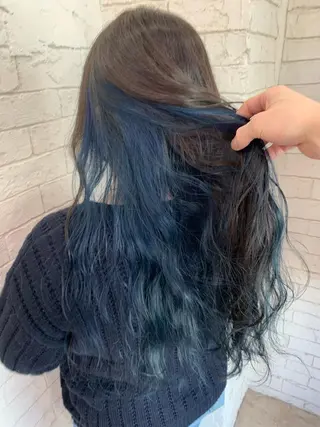 ロング 🦄ハイトーンカラー 🦄まるおしょうのヘアスタイル