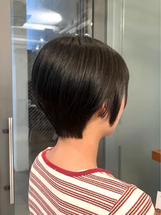 ショート かわの ももな 💜ྀིのヘアスタイル