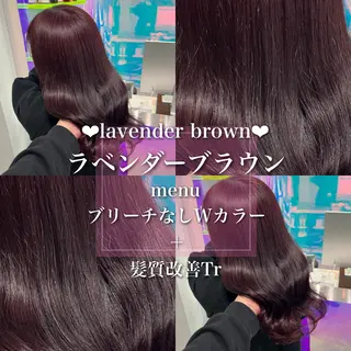 セミロング カラー トレンドレイヤー No.1/KOHEIのヘアスタイル