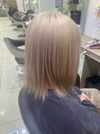 ミディアム 永田 晃大のヘアスタイル