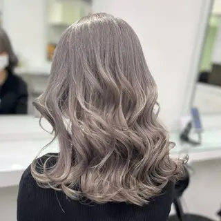 セミロング カラー パーマ ヘアアレンジ メンズ ♡ 𝐑𝐈𝐎♡のヘアスタイル
