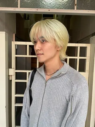 ショート カラー メンズヘア/パーマ KOTAROのヘアスタイル