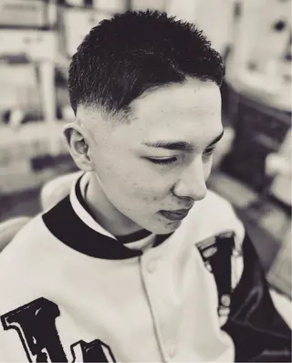 ショート やました 理容所のヘアスタイル