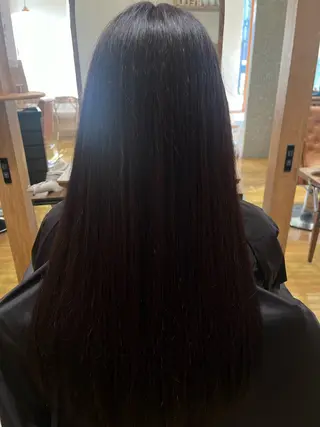 ロング カラー ko koのヘアスタイル