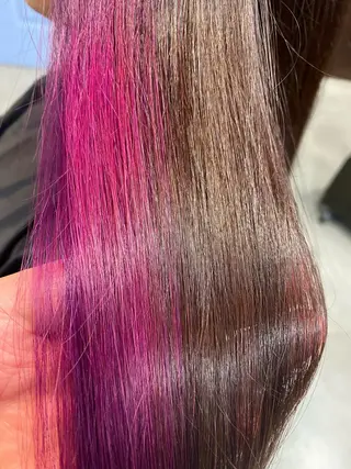 ロング カラー オーナースタイリスト 佐藤のヘアスタイル