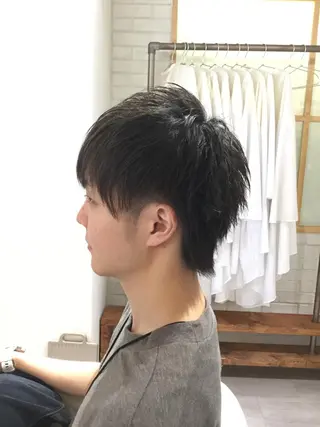 ショート メンズ 金子 富士のヘアスタイル