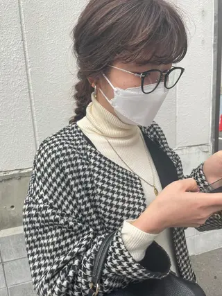 ロング さの あやねのヘアスタイル