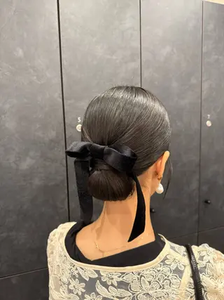 ヘアアレンジ 藤原 凜香のヘアスタイル