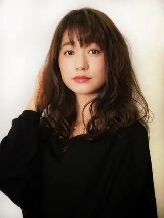 ロング 大人の艶髪✂️ 矢崎美紀のヘアスタイル