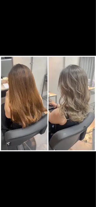 ロング 1日1名限定価格✂️ 髪質改善サロン代表谷のヘアスタイル