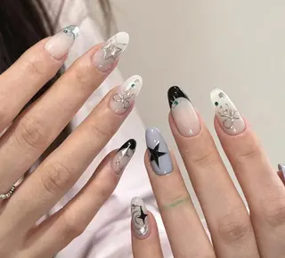 ネイル By moonネイル 🌷ワンホン/韓国風のネイルデザイン