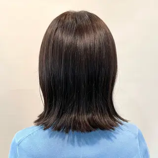 ミディアム 🔆髪質改善 透明感 カラー🔆佐々木貴仁のヘアスタイル