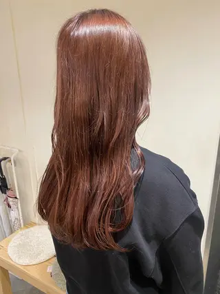 セミロング カラー ヘアアレンジ ボブ /ニュアンス/ satomi🧸💖のヘアスタイル