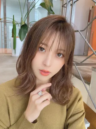 ミディアム 🌟モテ髪ショート 🌟店長 津賀涼のヘアスタイル