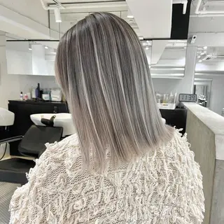 セミロング 朝倉 啓太のヘアスタイル