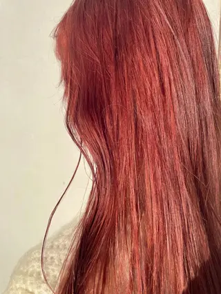 ロング カラー 茂原 麻生のヘアスタイル