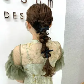 ヘアアレンジ 藤江 梨奈のヘアスタイル