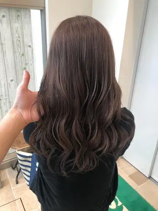 カラー 東梅田エリアカラー ヘアセットNo. 1のヘアスタイル