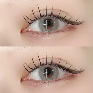 マツエク・マツパ LILY 猪瀬 ෆ‪ LED/パリ/束感のマツエク・マツパデザイン