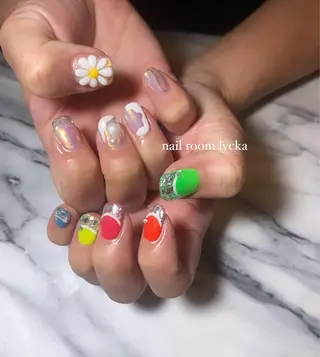 ネイル ﾈｲﾙﾙｰﾑﾘｯｶ 𝐦𝐚𝐲𝐮のネイルデザイン