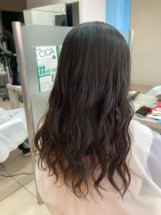 ロング カラー 🫧ダメージレス🫧 松下のヘアスタイル