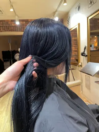 ロング カラー 中園康 /カラー/ブリーチのヘアスタイル