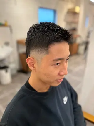ショート 尭部 佑太のヘアスタイル