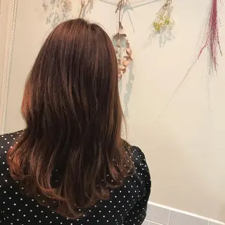 ロング カラー Ore🫧タナカマヤ /柔らかい質感カラーのヘアスタイル
