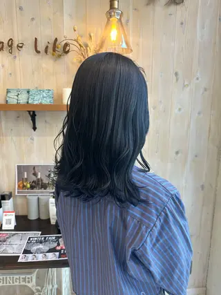 ミディアム カラー アニメオタク美容師/ miharuのヘアスタイル