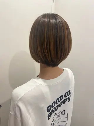 ショート ヤタガイ ミツエのヘアスタイル