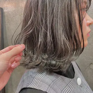 ミディアム カラー 【ダメージレス施術】 【透明感】北村 拓也のヘアスタイル