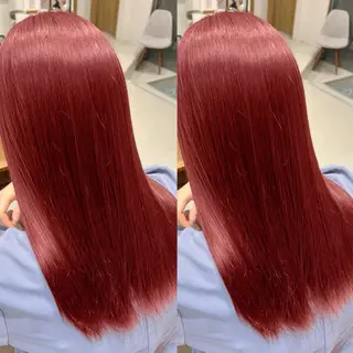 ロング カラー 🫧ボブ/艶髪カラー 伊原修子のヘアスタイル