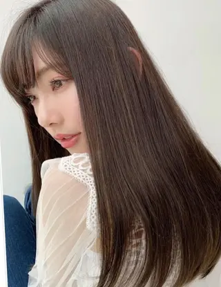 ロング カラー ハイライト／艶カラー 大河シンジのヘアスタイル