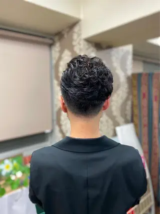 メンズ masa ディレクターのヘアスタイル