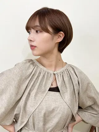 ショート デザインカラー茅ヶ崎 オオタ カズキのヘアスタイル