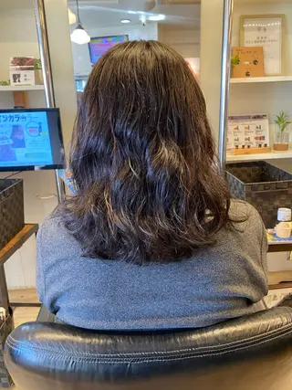 パーマ 只野 智子のヘアスタイル