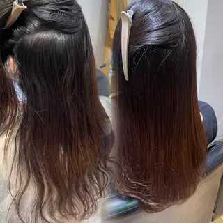 ロング パーマ 縮毛矯正/レイヤー 🌙児玉光瑠のヘアスタイル