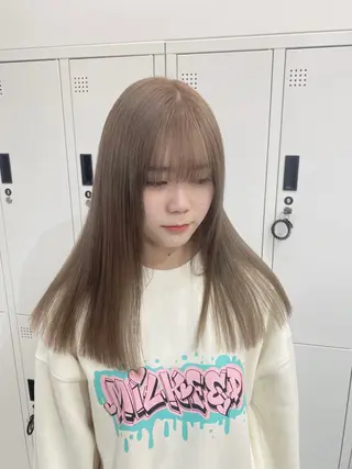 ロング カラー ヘアアレンジ メンズ ブリーチ博士 MASATOのヘアスタイル